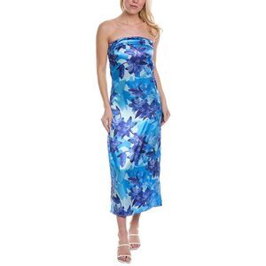 Reveriee Womens  Tube Dress, Blue